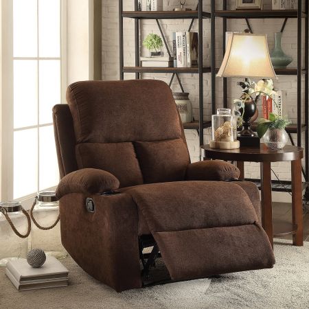 ACME Rosia Motion Recliner Chocolate Velvet