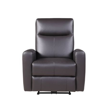 ACME Blane Power Motion Recliner Brown Top Grain Leather Match