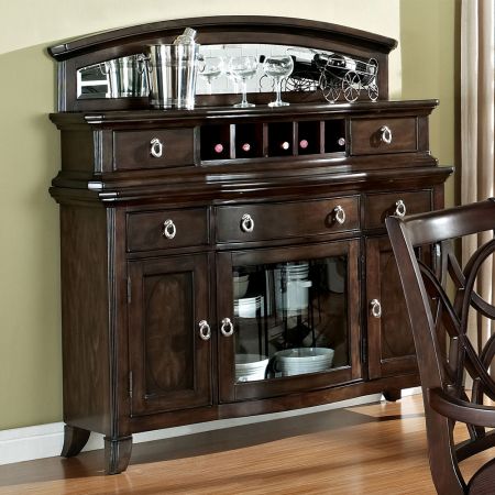 ACME Keenan Server Dark Walnut Finish