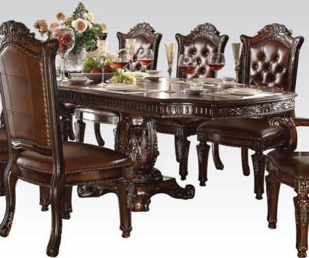 ACME Vendome Dining Table Cherry Finish