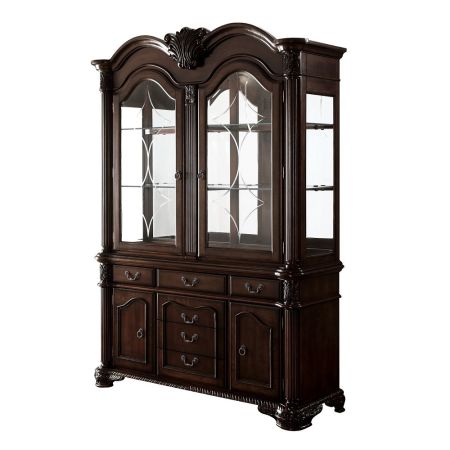 ACME Chateau De Ville Buffet & Hutch Espresso Finish