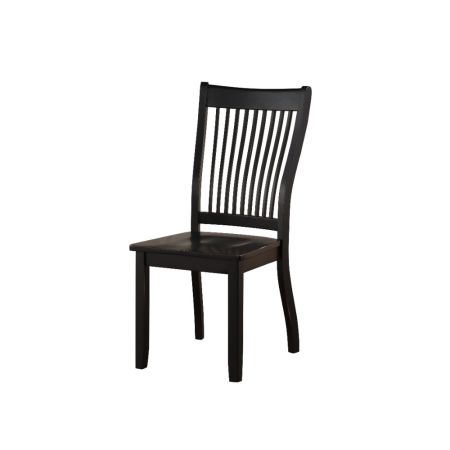 ACME Renske Side Chair (Set-2) Black Finish