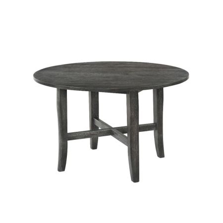 ACME Kendric Dining Table Rustic Gray Finish