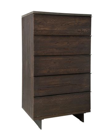 Modrest Selma Modern Dark Aged Oak Chest