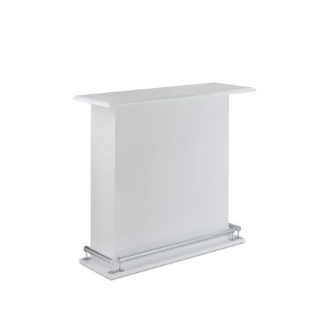 ACME Kite Bar Table White High Gloss Finish