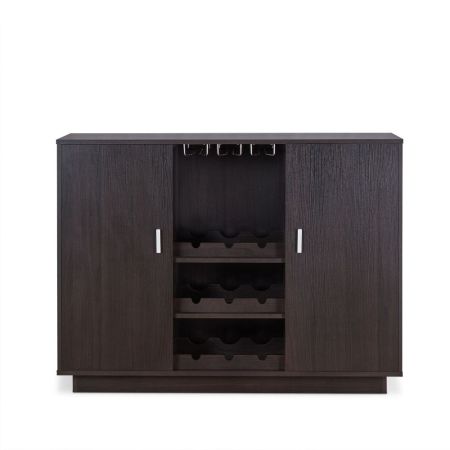 Hazen Wine Cabinet 72615 Espresso By Acme Furniture