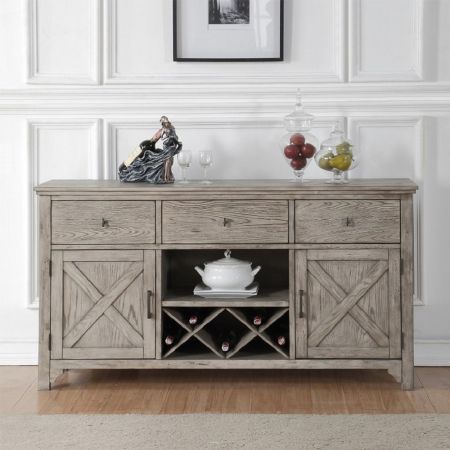 Rocky Server 72864 Gray By Acme Furniture