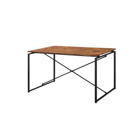 ACME Jurgen Dining Table Oak & Black Finish