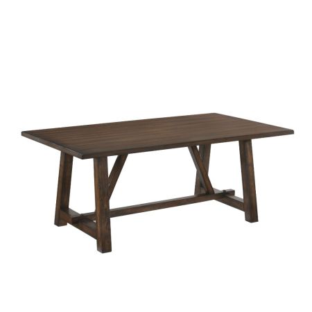 ACME Kaelyn Dining Table Dark Oak Finish