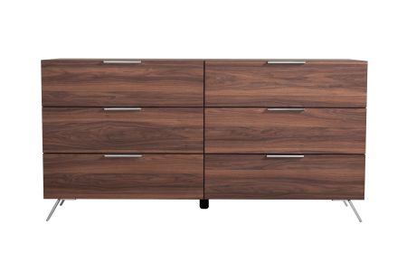 Nova Domus Brooklyn Italian Modern Walnut Dresser