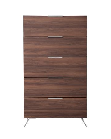 Nova Domus Brooklyn Italian Modern Walnut Chest