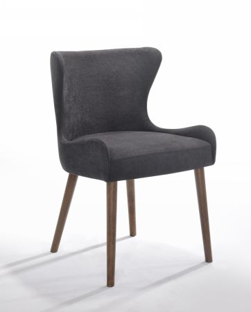 Modrest Jacob - Modern Black Dining Chair (Set of 2)