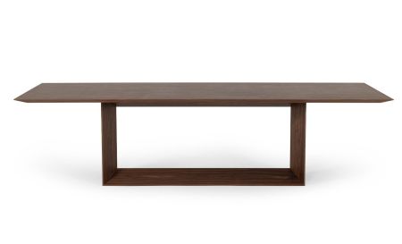 Modrest Channa - Modern Walnut Dining Table