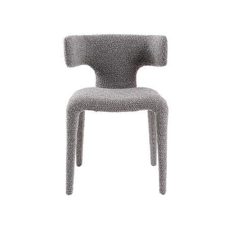 Modrest Saehee - Modern Grey Fabric Dining Chair