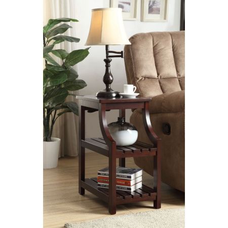 ACME Wasaki Accent Table W/Usb Espresso Finish