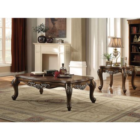 ACME Latisha End Table Antique Oak Finish