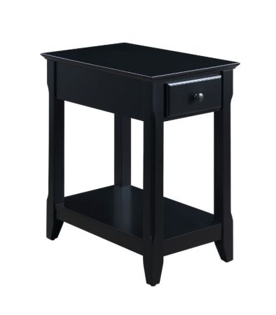 ACME Bertie Accent Table Black Finish