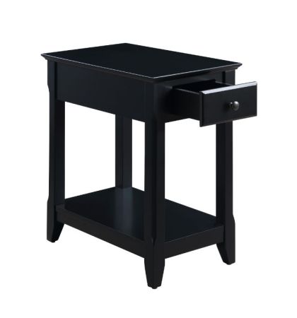 ACME Bertie Accent Table Black Finish