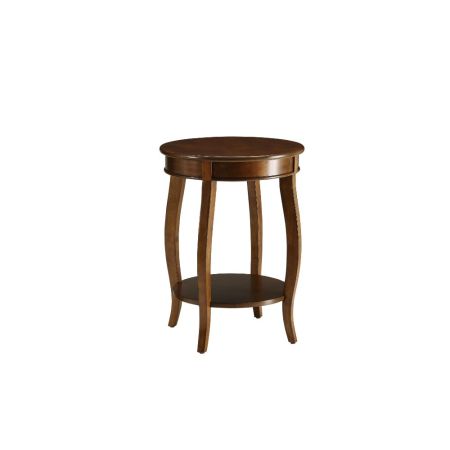 ACME Aberta Accent Table Walnut Finish