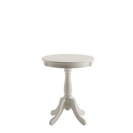 ACME Alger Accent Table White Finish