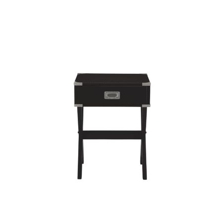 ACME Babs Accent Table Black Finish