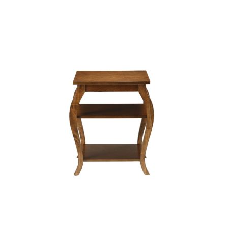 ACME Becci Accent Table Walnut Finish