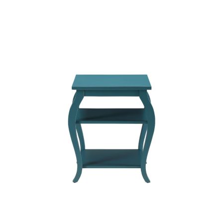 ACME Becci Accent Table Teal Finish