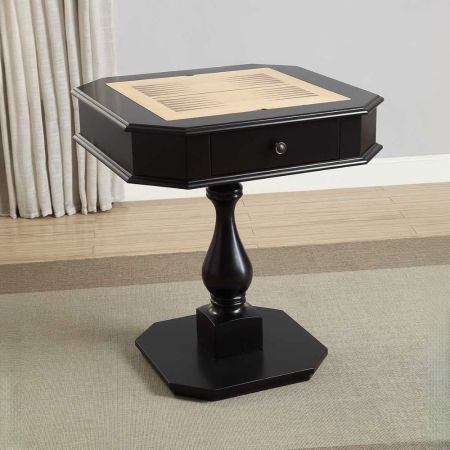 ACME Bishop Game Table Black Finish