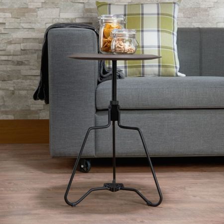 Acme Sada End Table Espresso & Sandy Black Finish