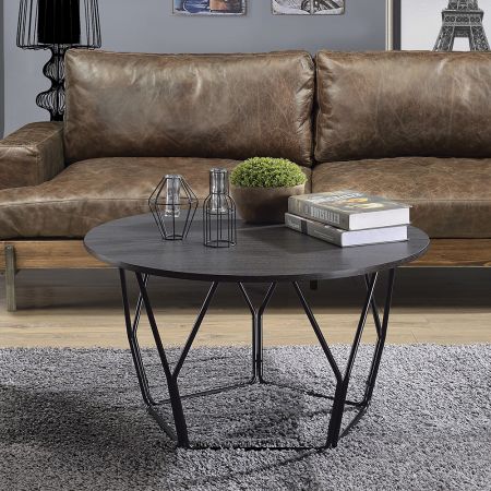 ACME Sytira Coffee Table Espresso & Black Finish