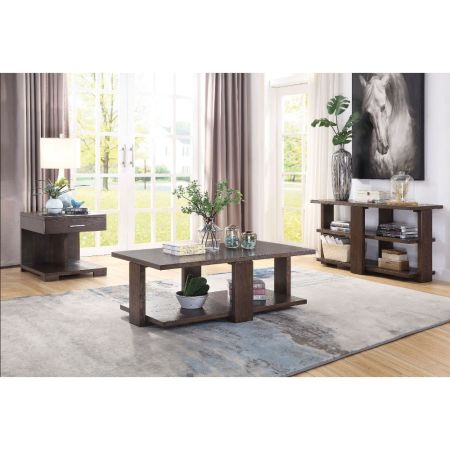 ACME Niamey Coffee Table Walnut Finish