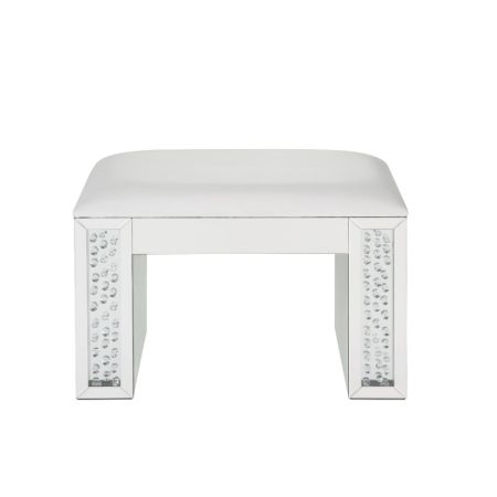 Nysa Vanity 90158 Ivory By Acme Furniture