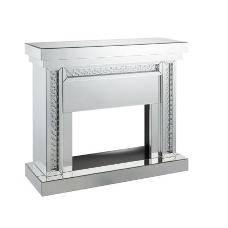 Nysa Fireplace 90272 Mirrored By Acme Furniture