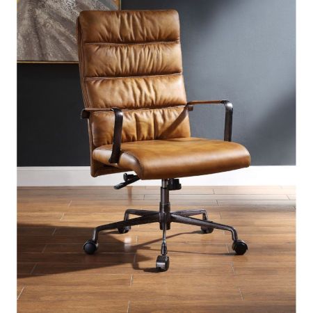 ACME Jairo Office Chair Sahara Top Grain Leather