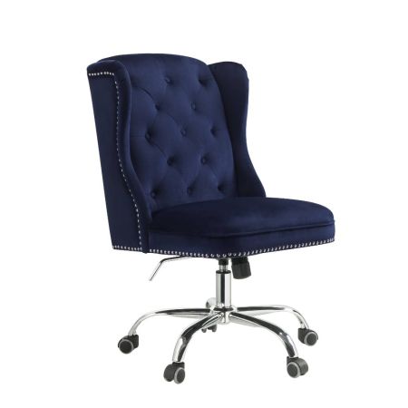 ACME Jamesia Office Chair Midnight Blue Velvet