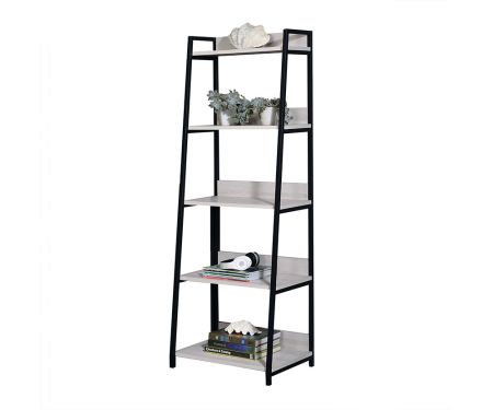 ACME Wendral 16"L Bookshelf Natural & Black Finish