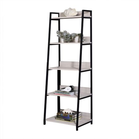 ACME Wendral 23"L Bookshelf Natural & Black Finish