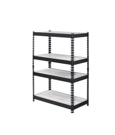 ACME Decmus Bookshelf Natural & Black Finish