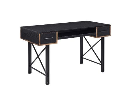 ACME Settea Computer Desk Black Finish