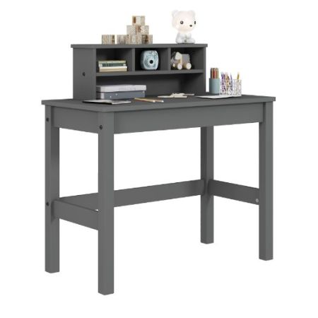 ACME Logan Writing Desk Gray Finish