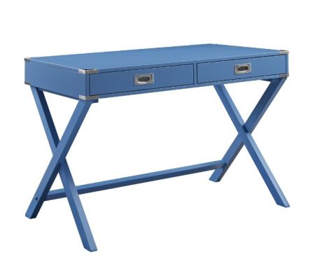 ACME Amenia Writing Desk(Same Ac00907) Blue Finish