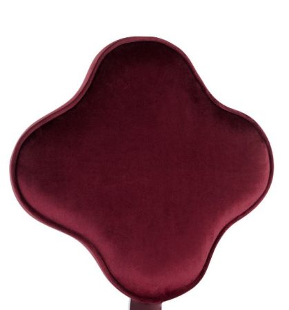 ACME Clover Office Chair Red Velvet