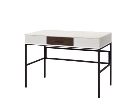 ACME Verster Writing Desk W/Usb Natural & Black Finish