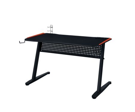 ACME 47" Dragi Gaming Desk W/USB Black & Red Finish