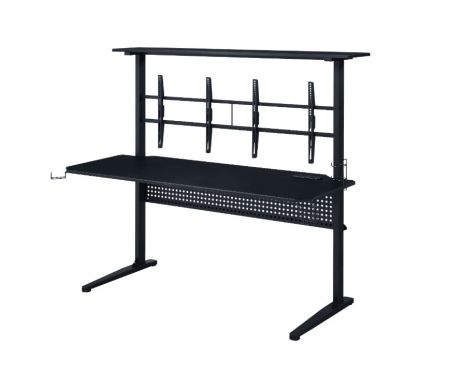 Canzi Gaming Desk 93130 Black By Acme Furniture