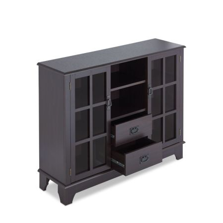 ACME Dubbs Console Cabinet Espresso Finish