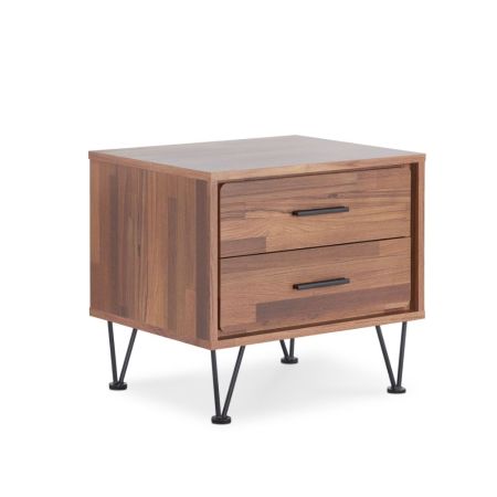 ACME Deoss Accent Table Walnut Finish