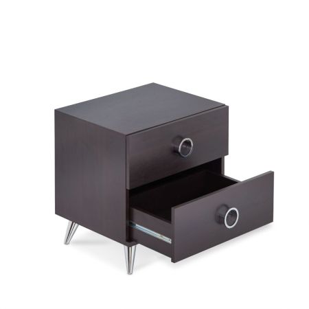 ACME Elms Accent Table Espresso Finish