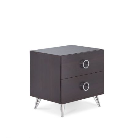 ACME Elms Accent Table Espresso Finish