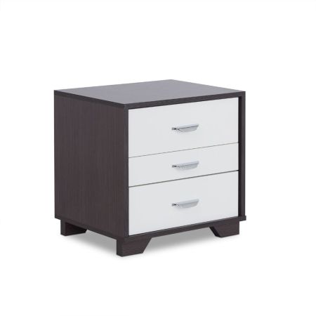 ACME Eloy Accent Table White & Black Finish